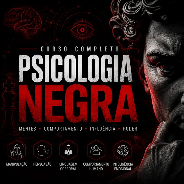 Curso Completo Psicologia Negra — arte oficial do produto